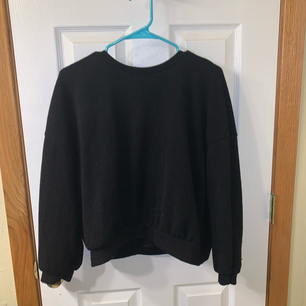 Black sweater